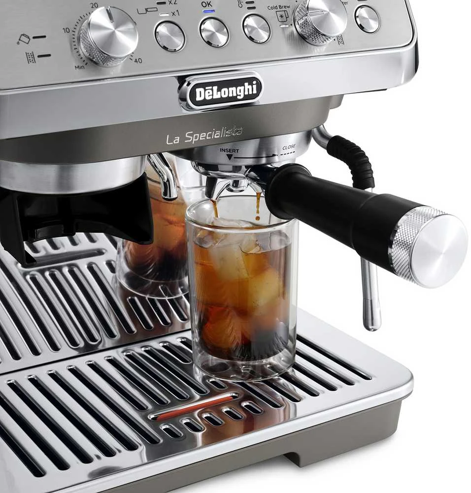 Kavos aparatas Delonghi | | La Specialista Arte Evo EC9255.M | Slėgis 15 bar | Su pieno plakikliu | Manual | Sidabrinis