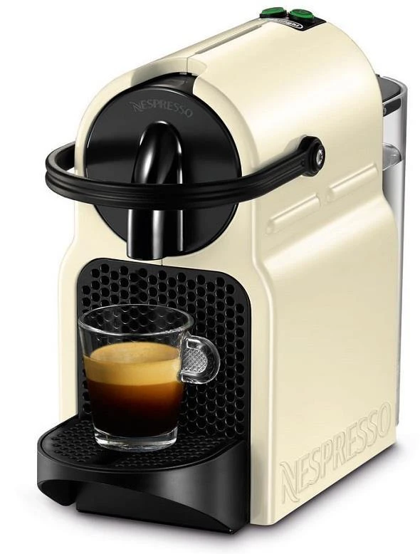 Kavos aparatas Delonghi EN80.CW Inisia Nespresso Slėgis 19 bar, kapsulinis kavos virimo aparatas, 1260 W, Kreminis