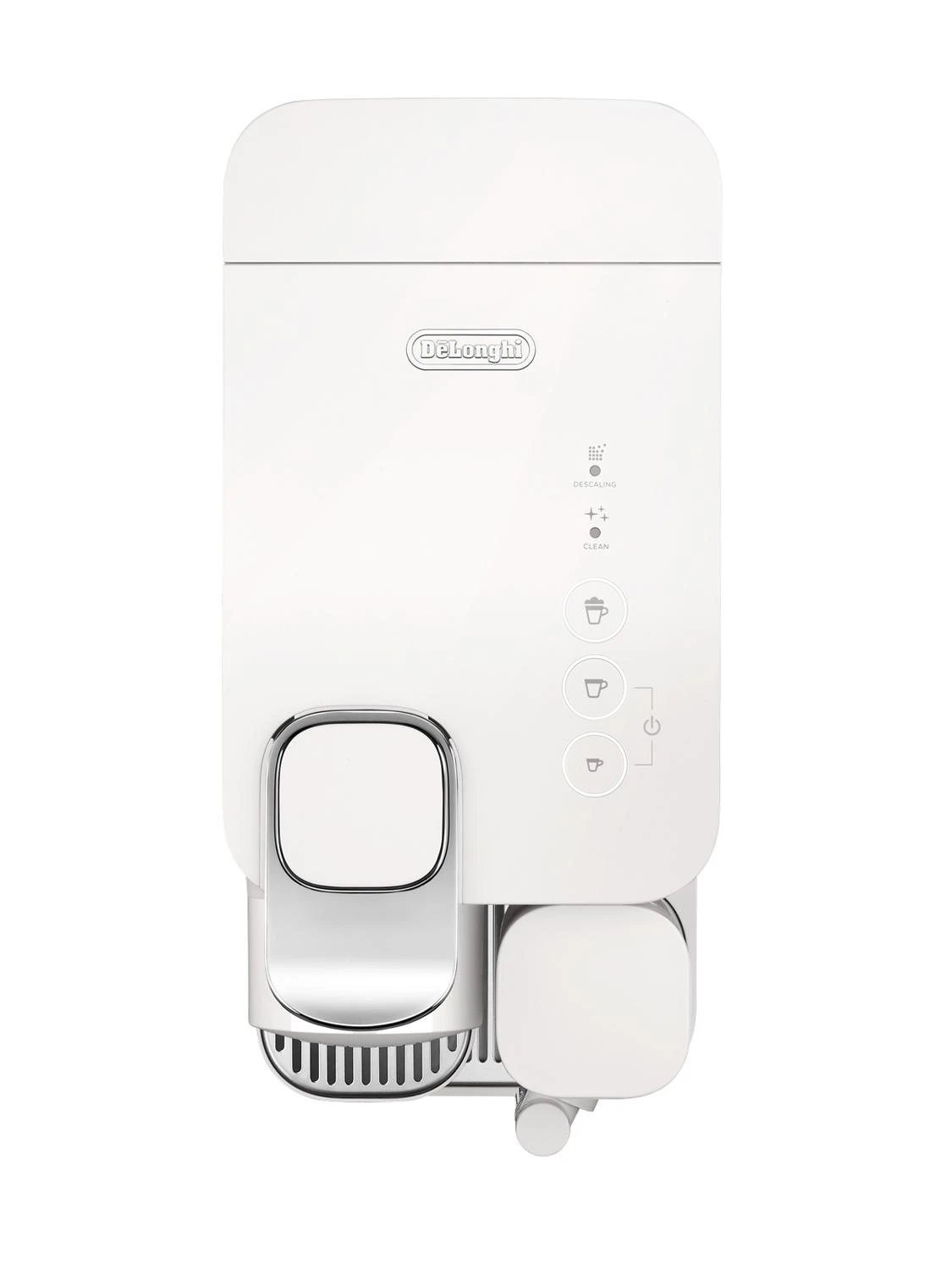 Automatinis kavos aparatas su pieno plakikliu Delonghi EN510.W Nespresso, Baltos spalvos