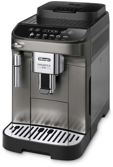 Kavos aparatas Delonghi | | ECAM 290.42.TB Magnifica Evo | Slėgis 15 bar | Su pieno plakikliu | Automatinis | 1450 W | Sidabrinis/Juodas