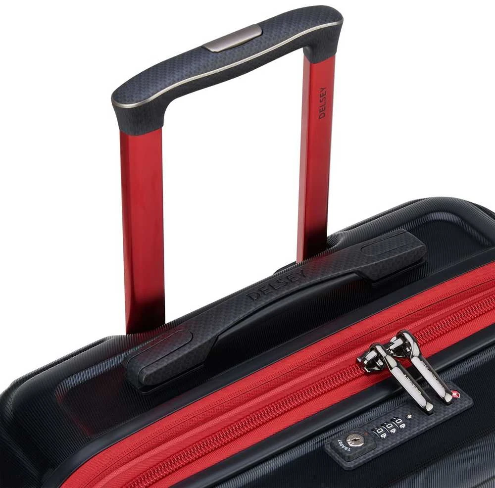 Kelioninis DELSEY lagaminas SHADOW 5.0 66CM 4 DVIGUBI RATAI IŠplečiamas VEŽIUKAS Juodas