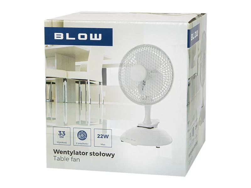 Blow Stalinis ventiliatorius 6"/15cm Clip 25W 2in1