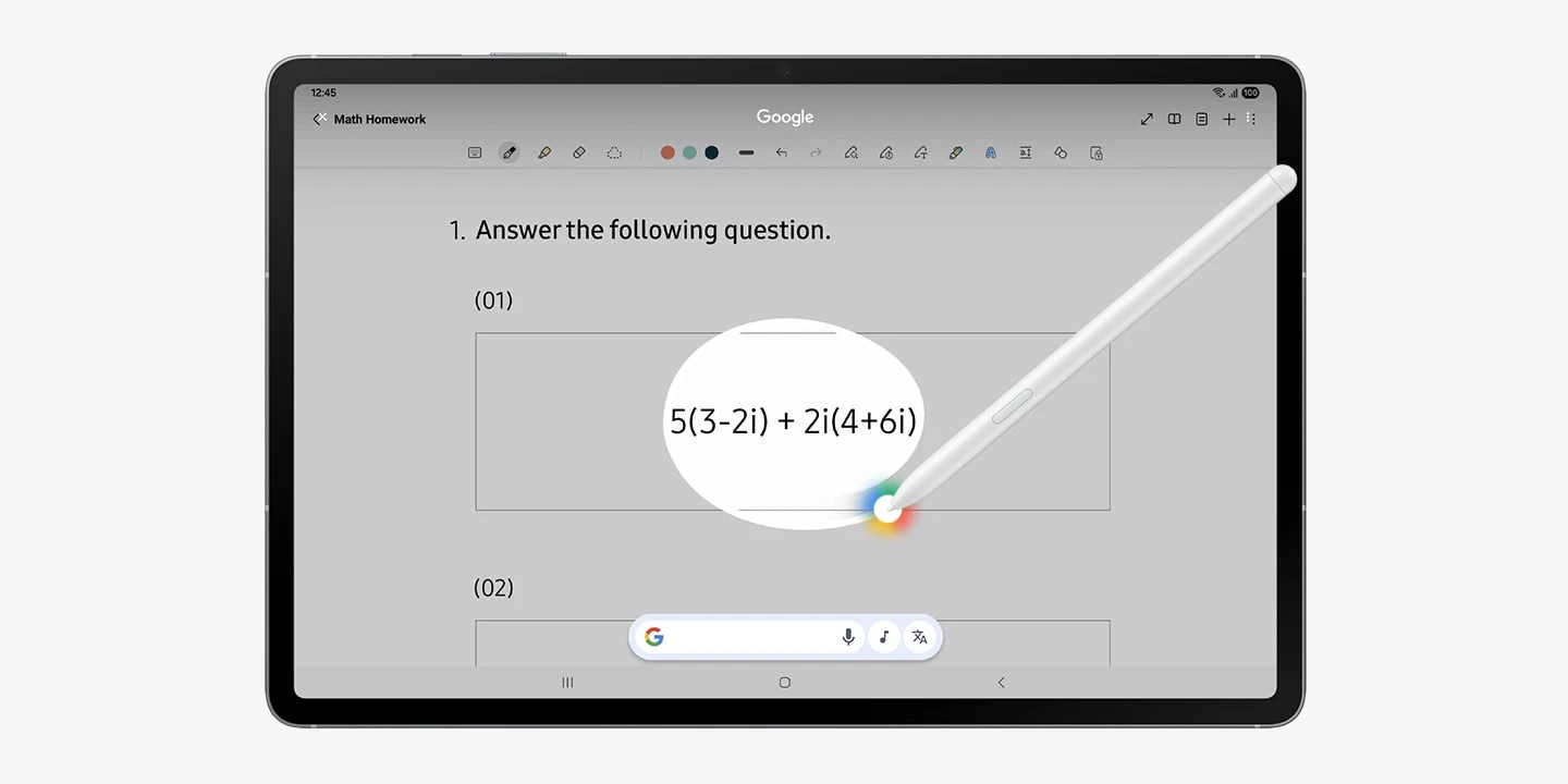 Planšetinis kompiuteris Samsung Galaxy Tab S10 FE 5G | 8+128GB | pilkos spalvos (SM-X526BZAREUB) aprašymas - Prekės nuotrauka