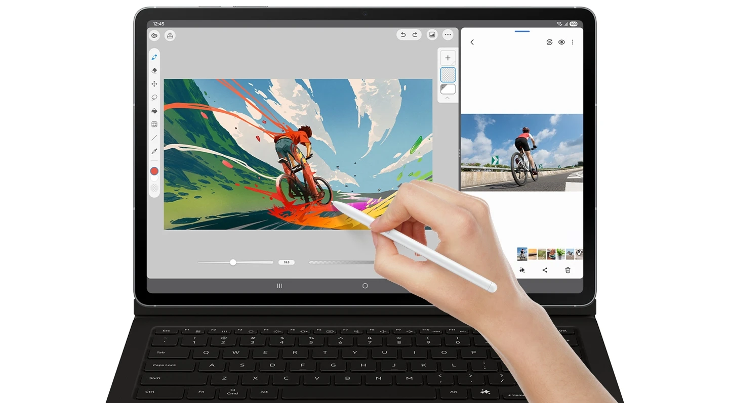 Planšetinis kompiuteris Samsung Galaxy Tab S10 FE 5G | 8+128GB | pilkos spalvos (SM-X526BZAREUB) aprašymas - Prekės nuotrauka