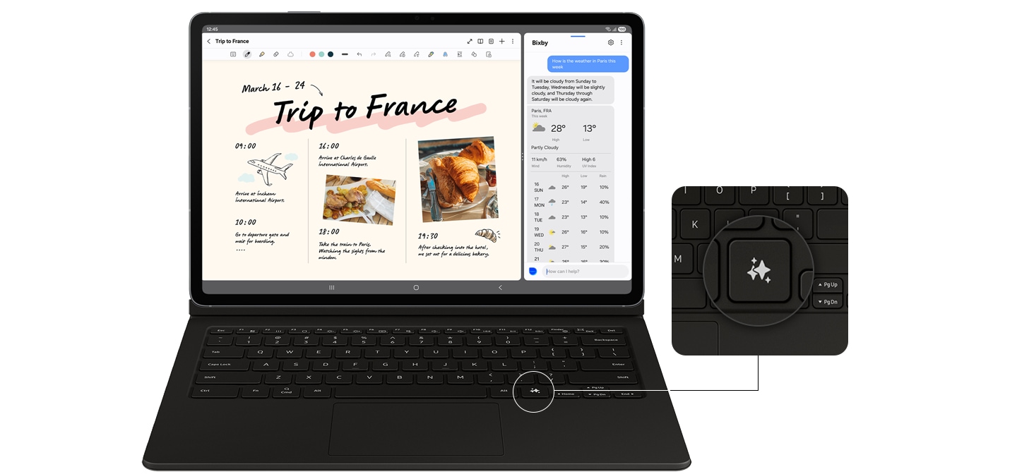 Planšetinis kompiuteris Samsung Galaxy Tab S10 FE 5G | 8+128GB | pilkos spalvos (SM-X526BZAREUB) aprašymas - Prekės nuotrauka