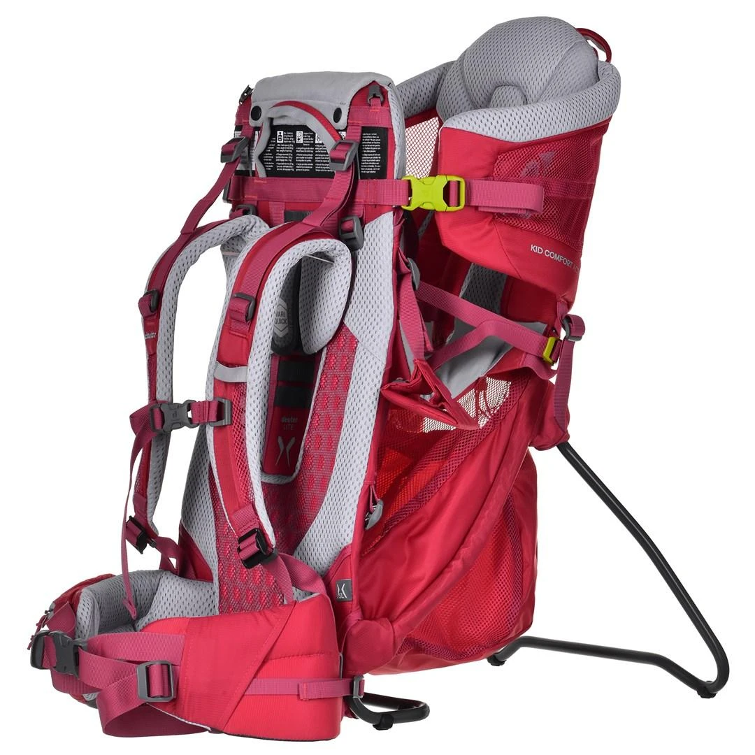 Deuter Kid Comfort Active SL Kuprinė kūdikiui Poliamido Raudona