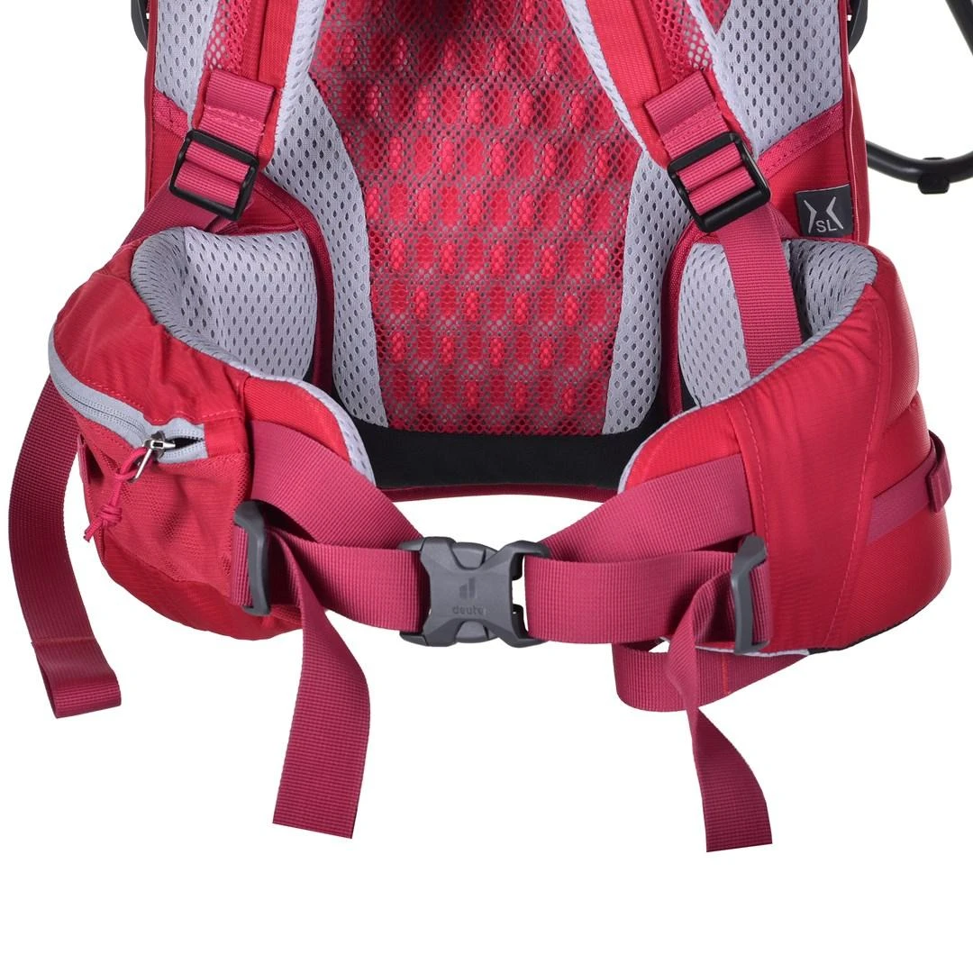 Deuter Kid Comfort Active SL Kuprinė kūdikiui Poliamido Raudona