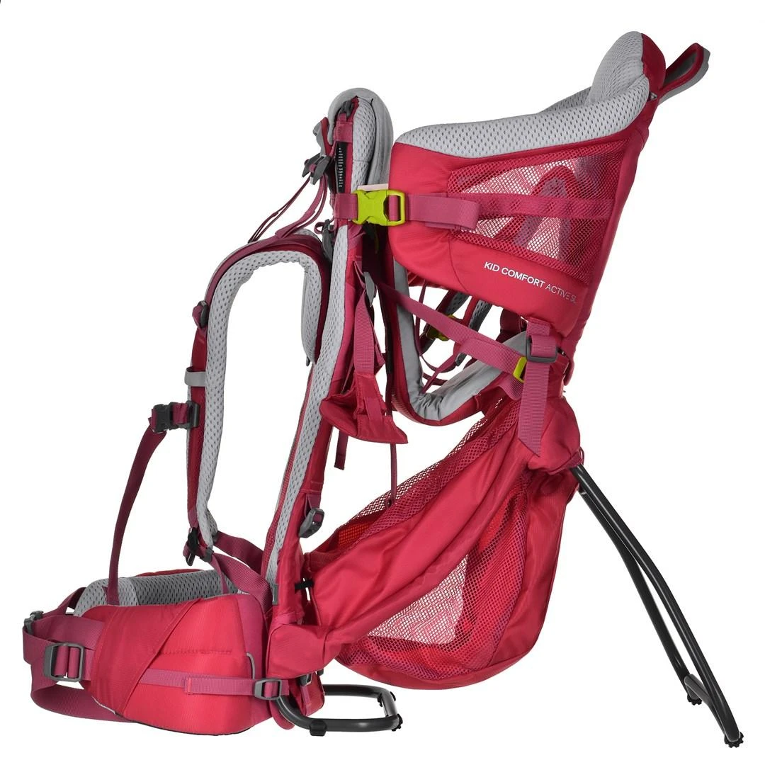 Deuter Kid Comfort Active SL Kuprinė kūdikiui Poliamido Raudona