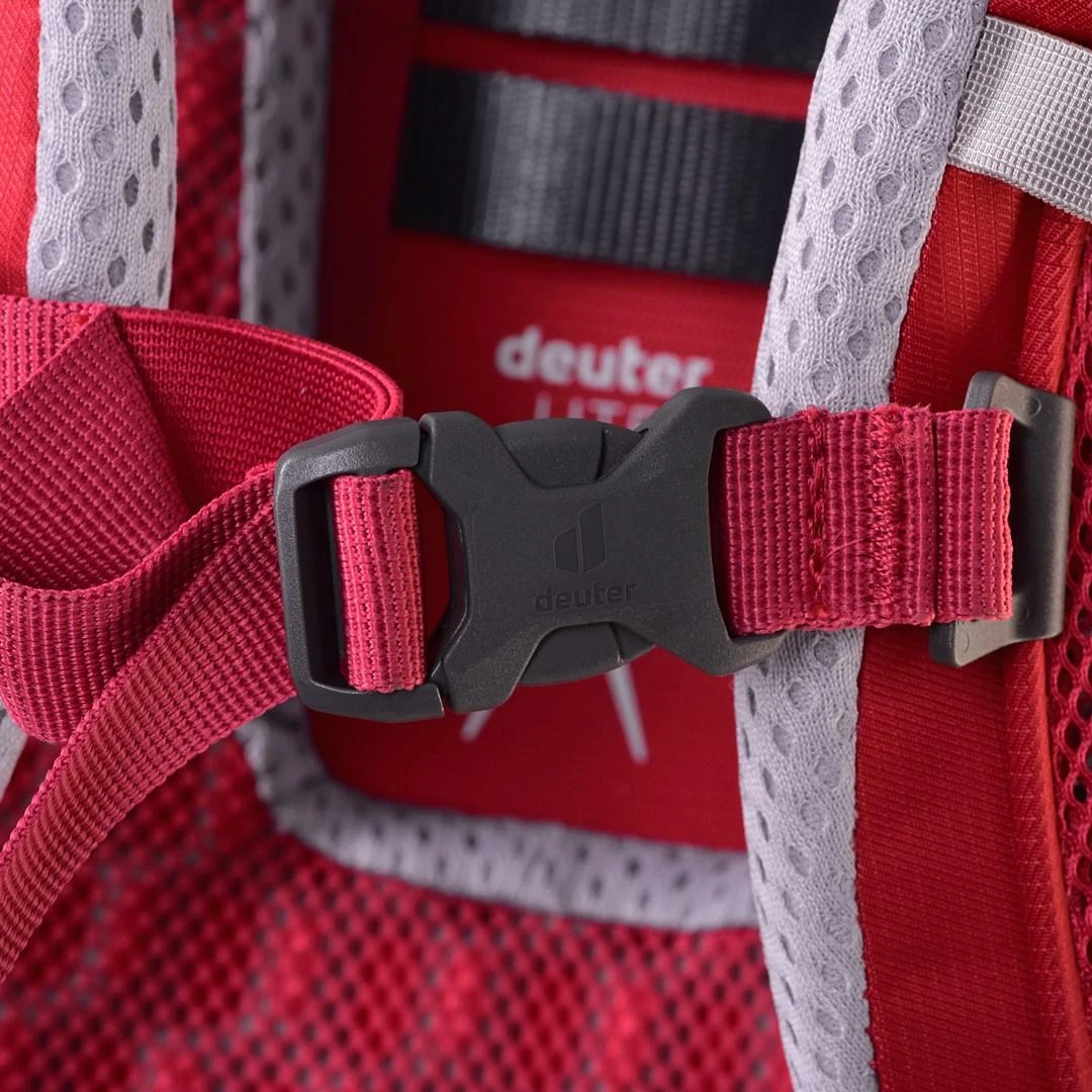 Deuter Kid Comfort Active SL Kuprinė kūdikiui Poliamido Raudona
