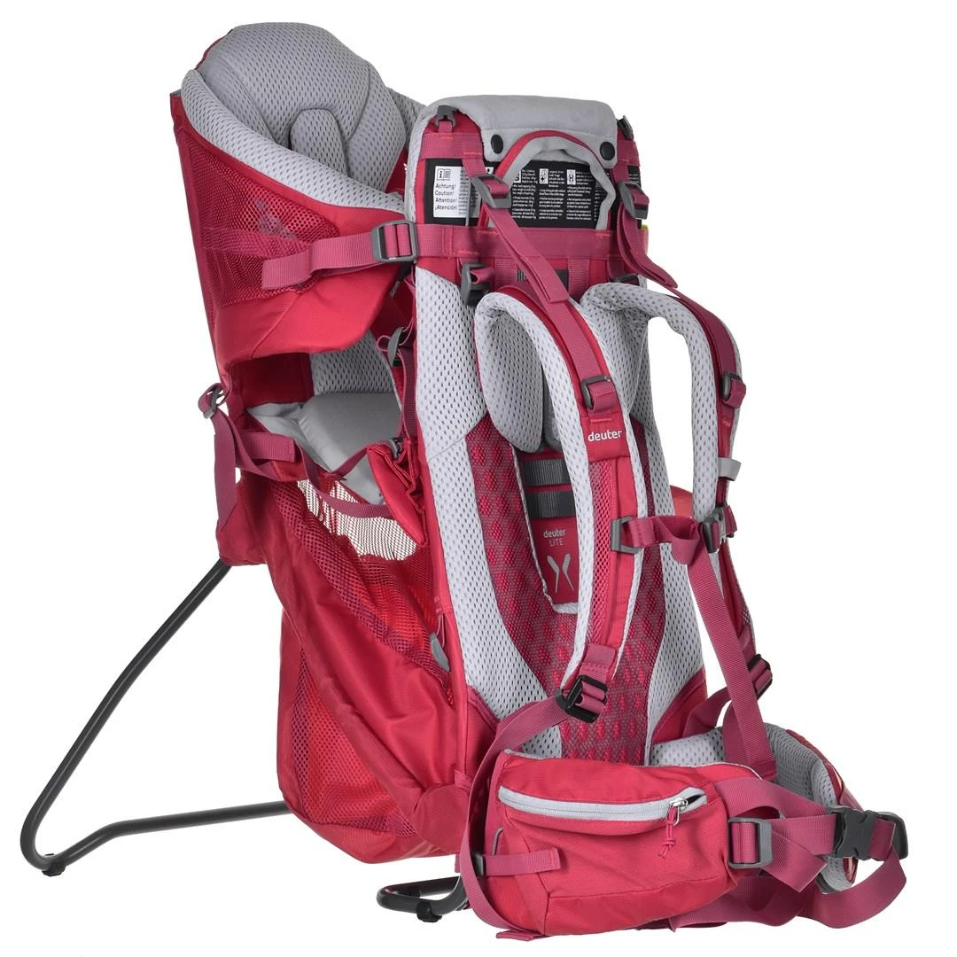 Deuter Kid Comfort Active SL Kuprinė kūdikiui Poliamido Raudona
