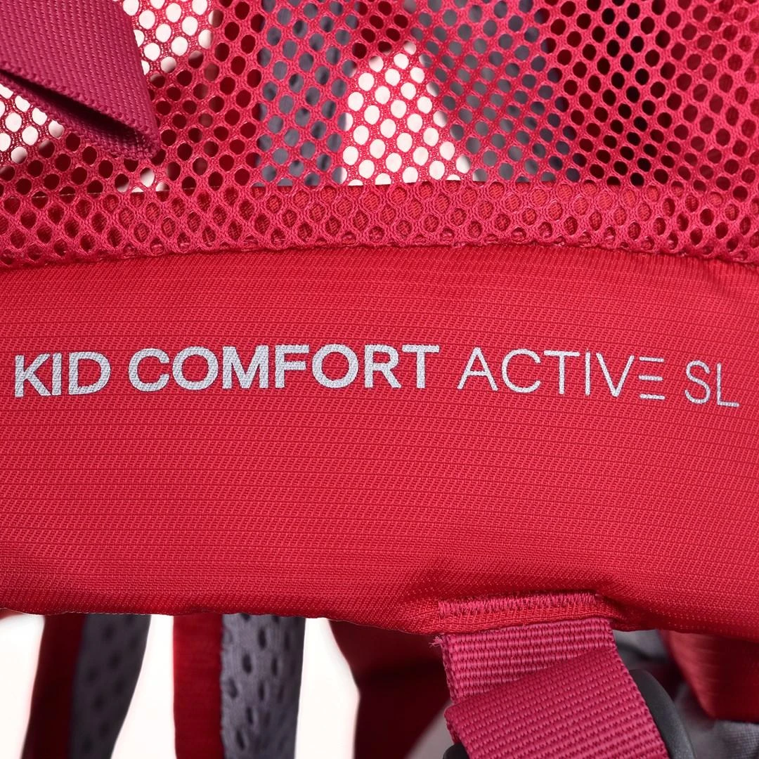 Deuter Kid Comfort Active SL Kuprinė kūdikiui Poliamido Raudona
