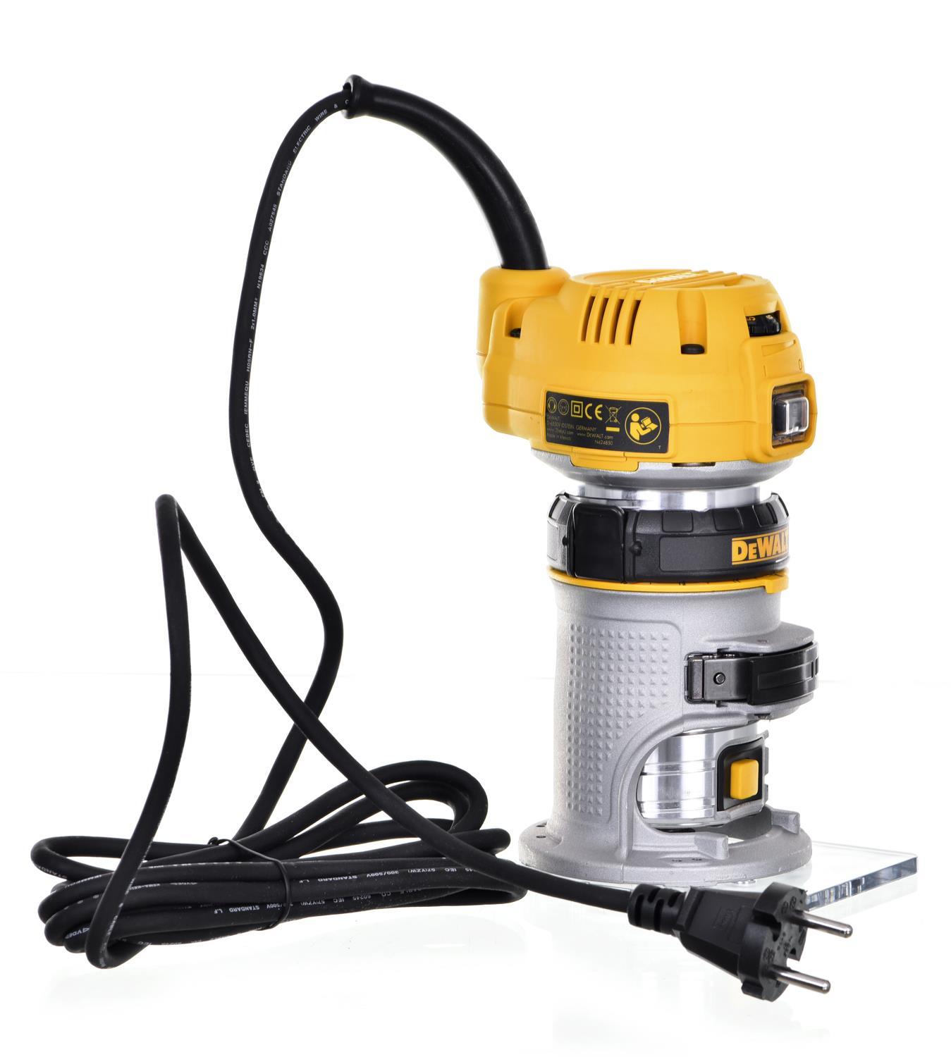DeWALT D26200QS router / trimmer Juodas, Nerūdijantis plienas, Geltona