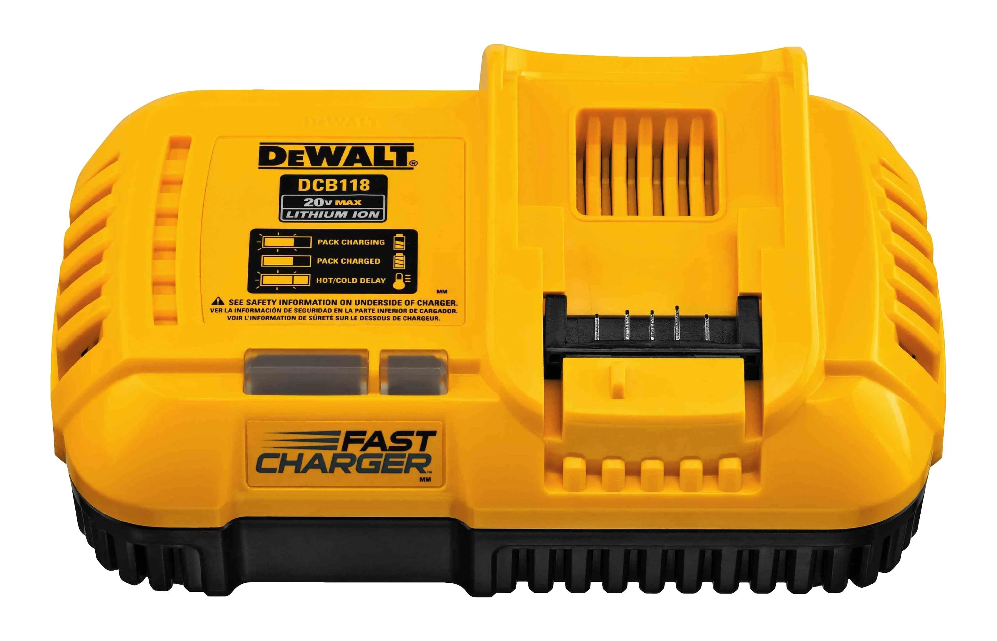 DeWalt DCB118 kroviklis su indikatorių skydeliu