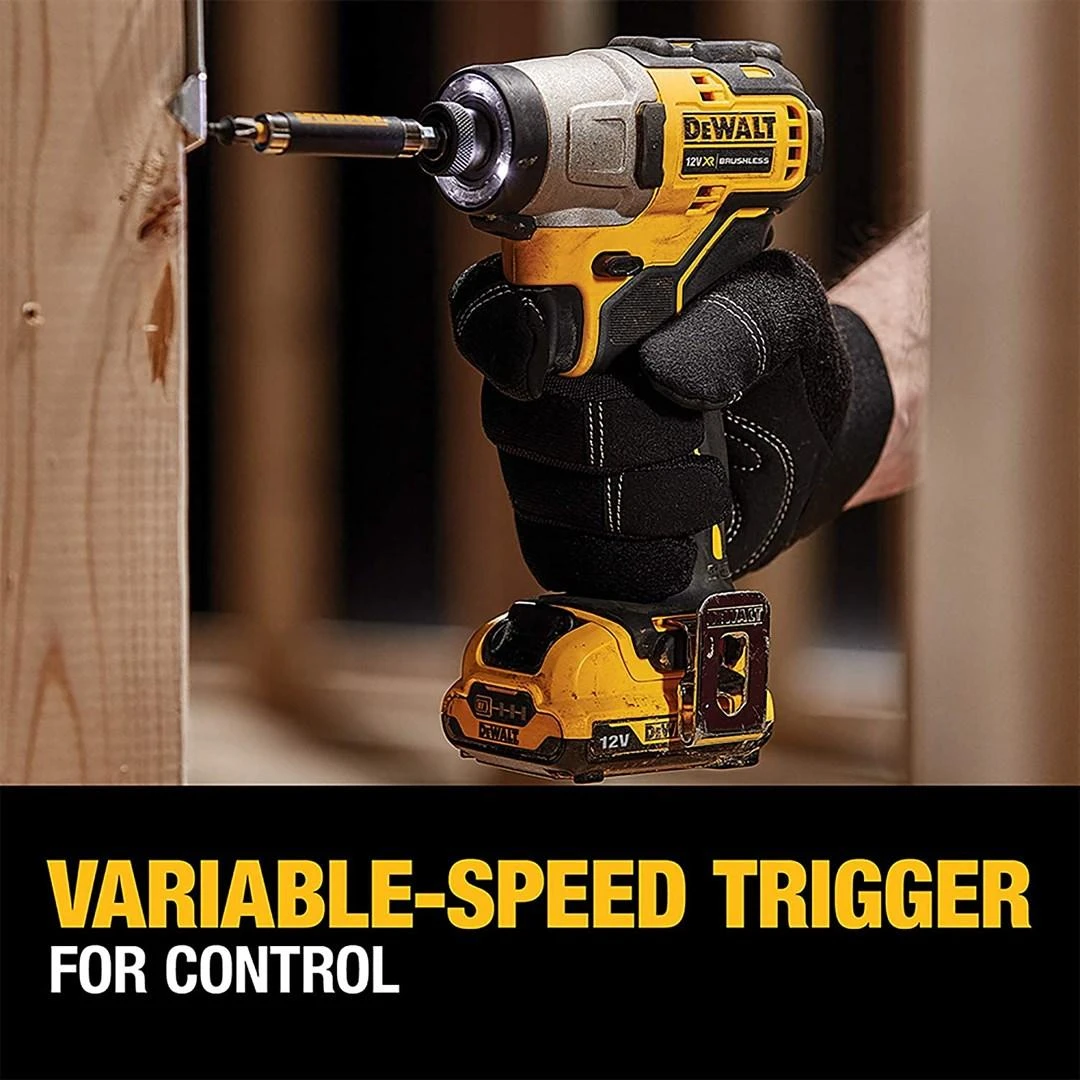 DEWALT POVEIKIO VAIRUOTOJAS 12V 163Nm 2x2.0Ah DCF801D2