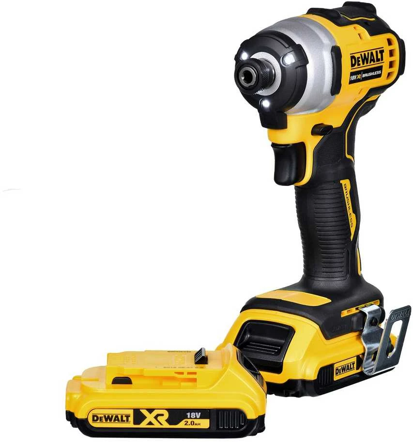 Dewalt smūginis suktuvas DCF809D2T 18V 190Nm 2x2.0Ah