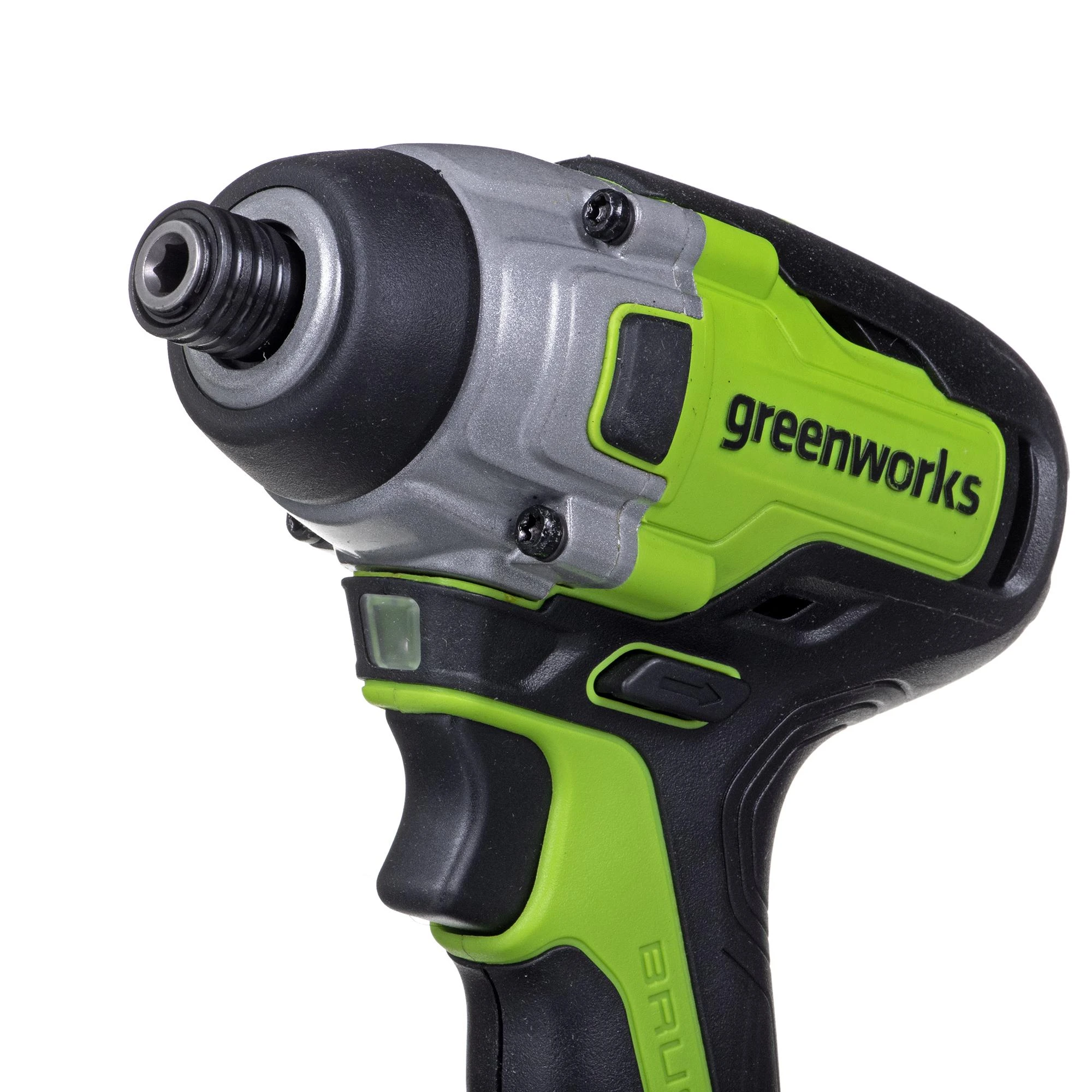 Smūginis suktuvas Greenworks GD24ID3; 24 V (be akumuliatoriaus ir pakrovėjo)