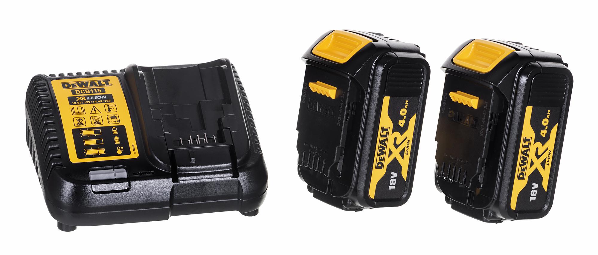 Kampinis šlifuoklis DeWalt DCG412M2-QW