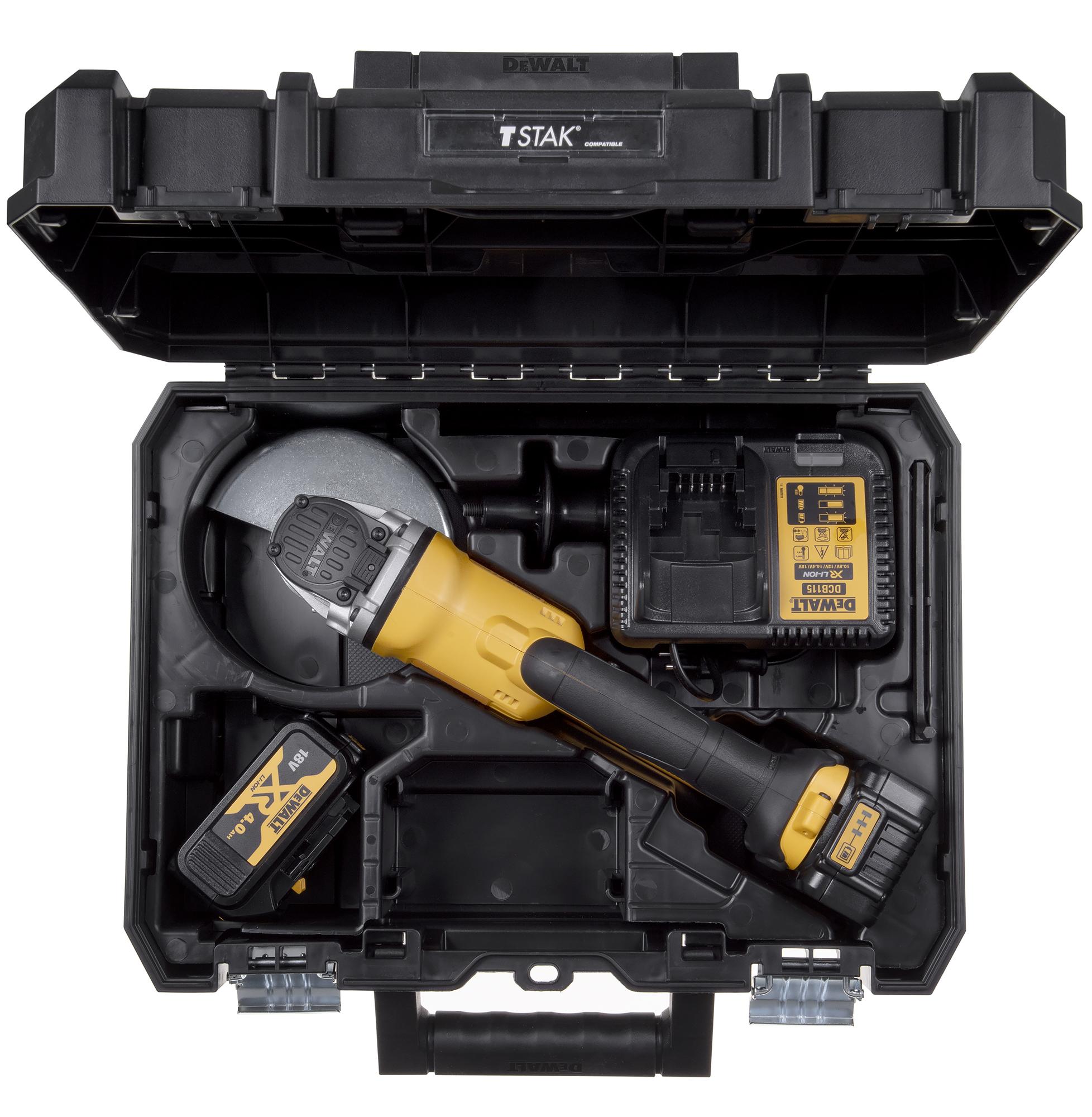Kampinis šlifuoklis DeWalt DCG412M2-QW