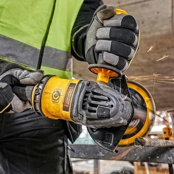 Kampinis šlifuoklis DeWalt DCG418NT-XJ FlexVolt; 54 V (be akumuliatoriaus ir pakrovėjo)