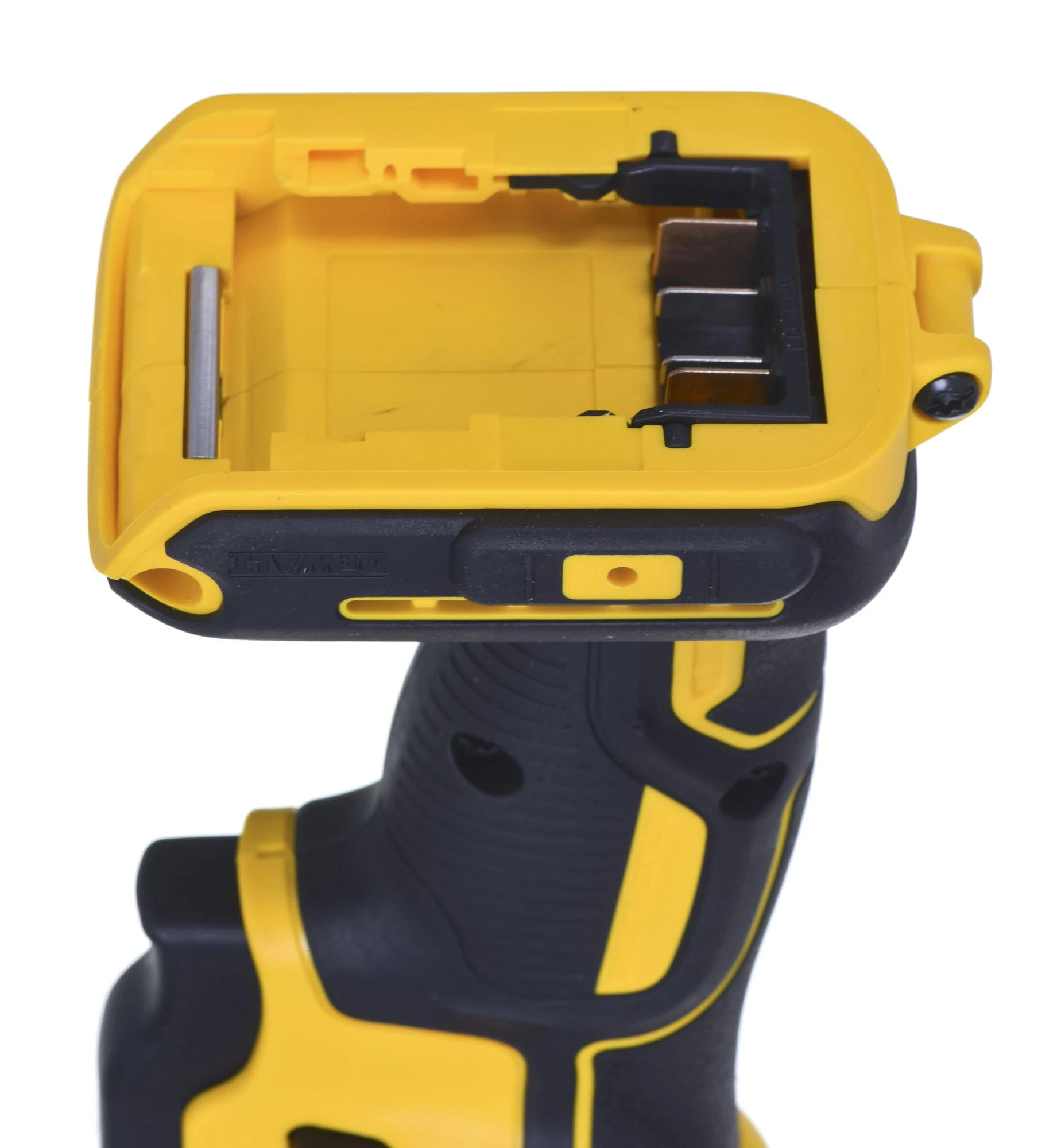 Tiesinis šlifuoklis DeWalt DCG426N; 18 V (be akumuliatoriaus ir pakrovėjo)