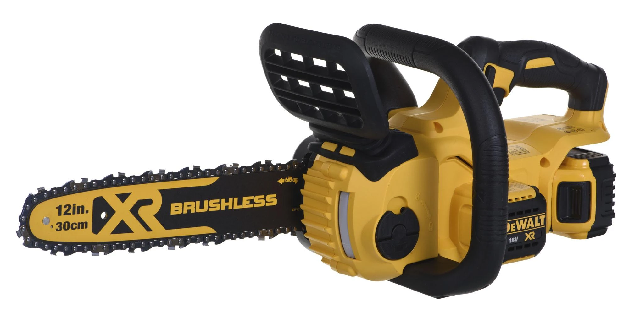 DeWALT akumuliatorinis grandininis pjūklas DCM565P1 18V 1x5.0 Ah
