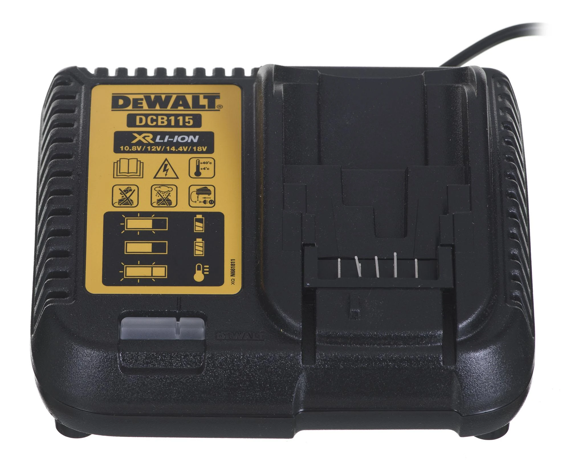 DeWALT akumuliatorinis grandininis pjūklas DCM565P1 18V 1x5.0 Ah