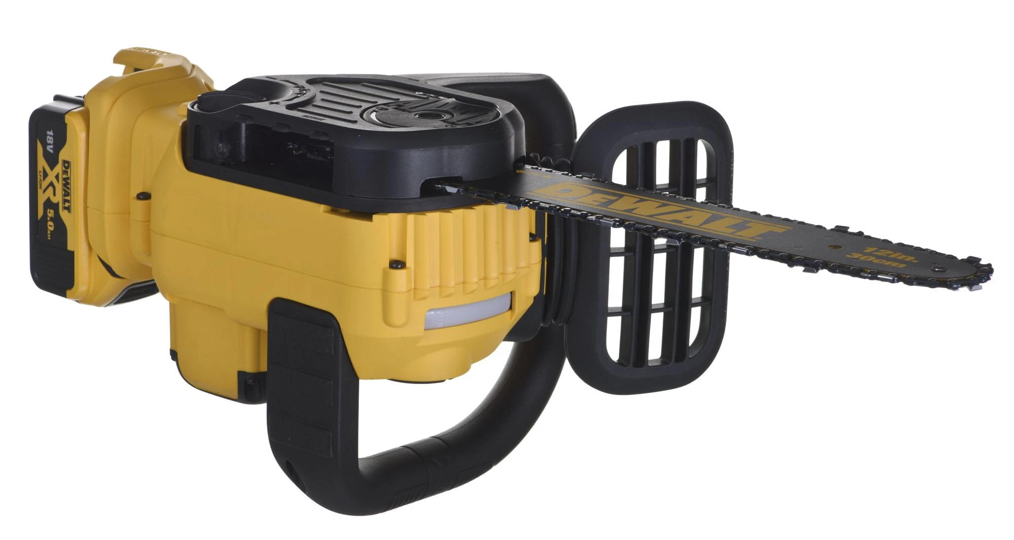 DeWALT akumuliatorinis grandininis pjūklas DCM565P1 18V 1x5.0 Ah