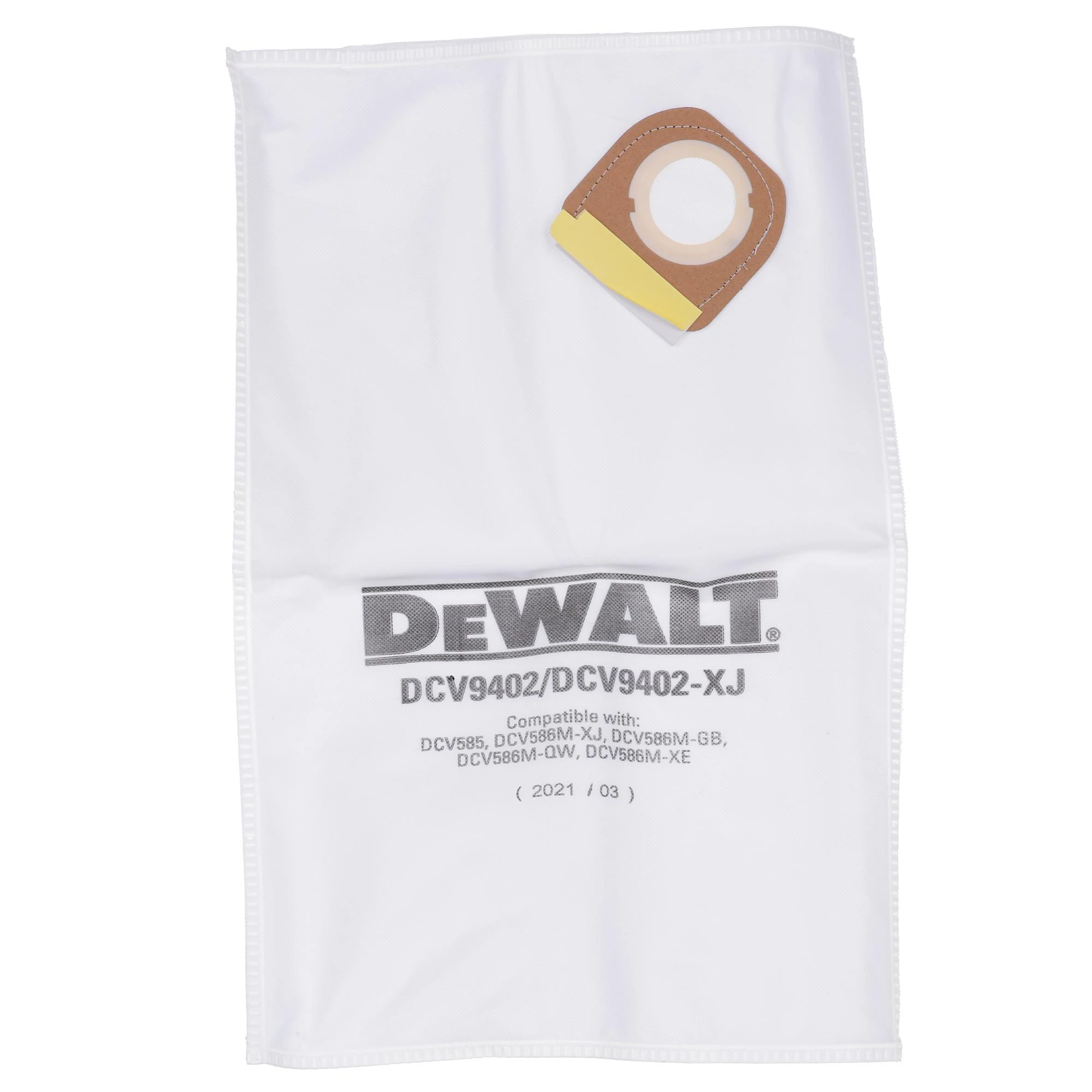 DeWALT DCV586MN-XJ dust extractor Juodas, Geltona 15 L