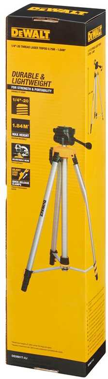 DeWalt trikojis stovas DE0881T-XJ 1 / 4" 0,75-1,84m, modelis - ‎DE0881T ...