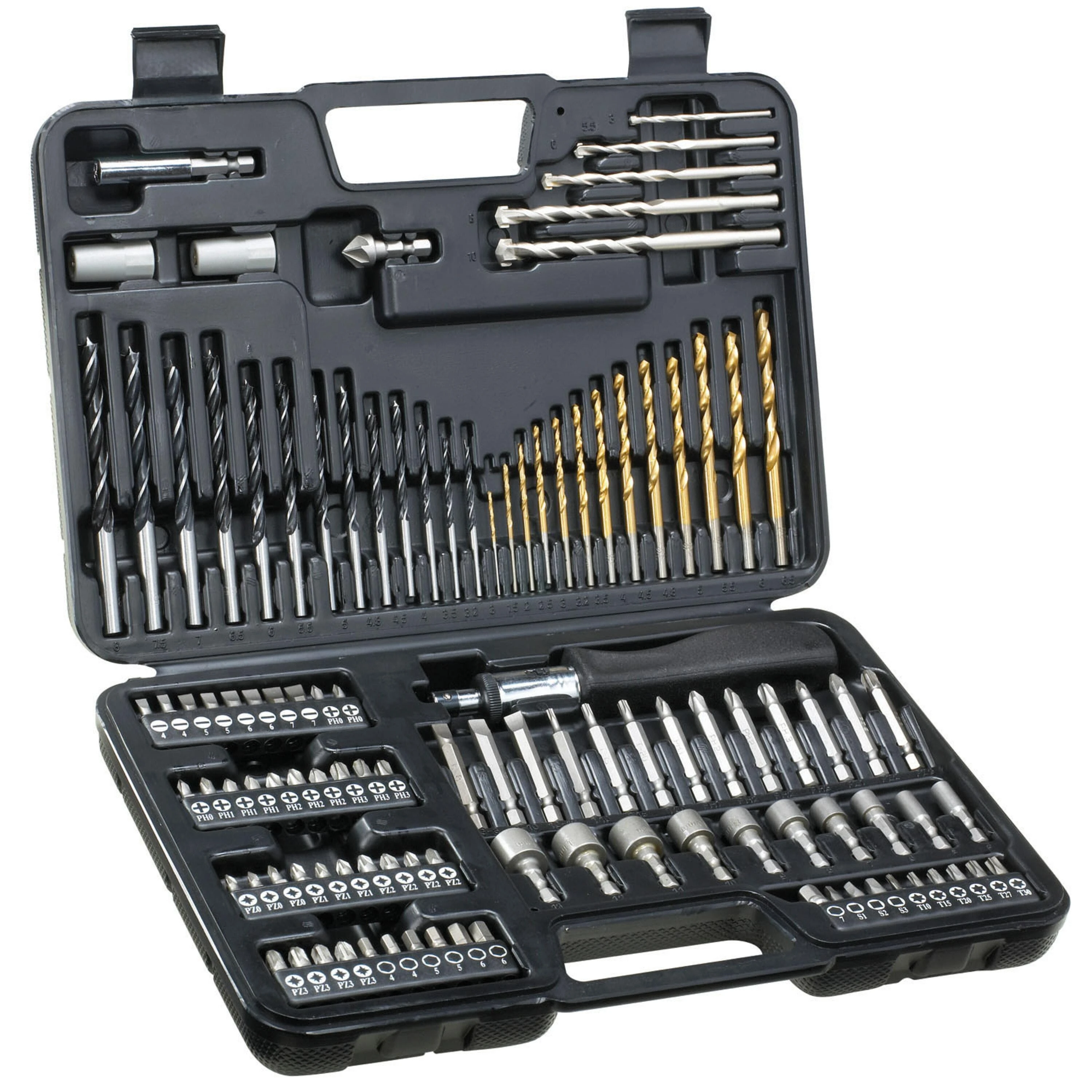Dewalt grąžtų ir sukimo antgalių rinkinys 109 vnt. DT0109
