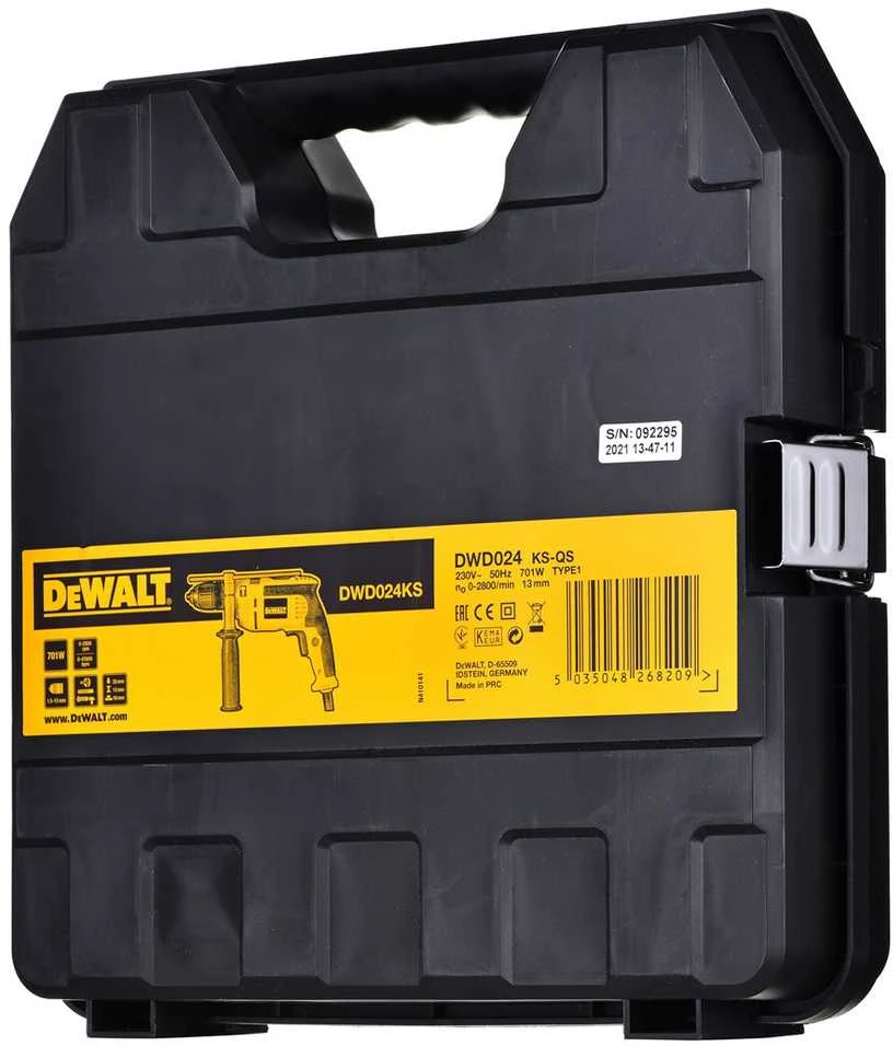 Gręžtuvas DeWalt DWD024KS-QS