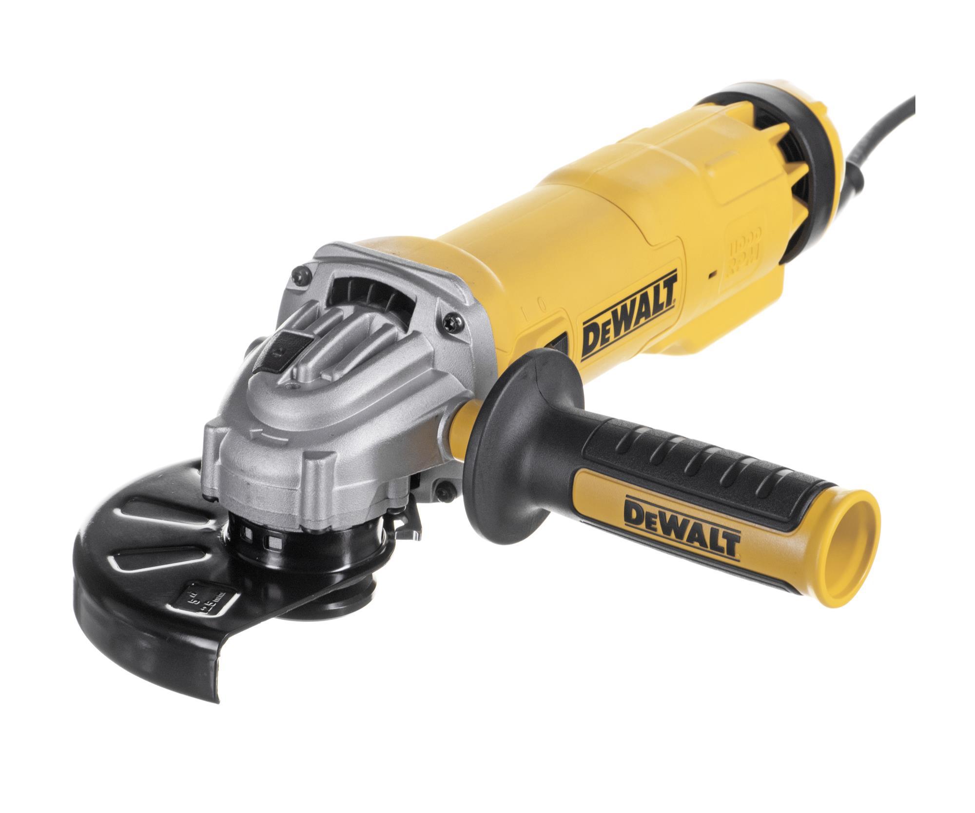 Smerigliatrice Angolare DeWalt DWE4217-QS 125mm 1200W - Con Protezione No-Volt E Estrazione Polvere - Foto 10