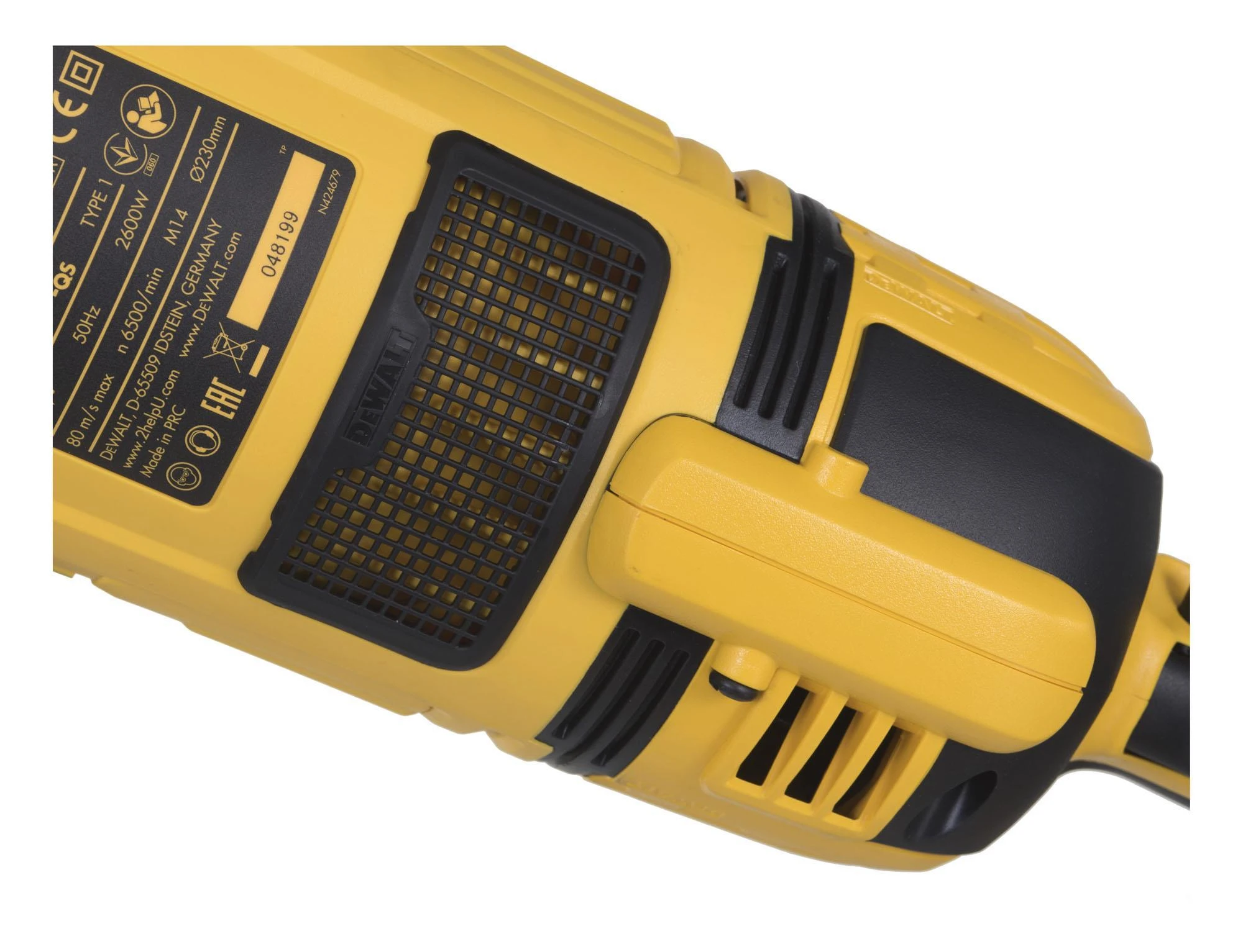 Kampinis šlifuoklis Dewalt DWE4579; 2600 W