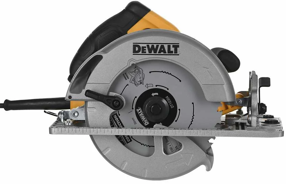 Elektrinis diskinis pjūklas DEWALT DWE576K, 1600W, 61 mm