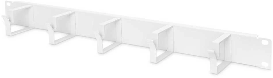 Assmann Electronic DIGITUS kabelių valdymo skydelis 19 colių 1U 5x žiedai 40x60mm pilkas RAL7035