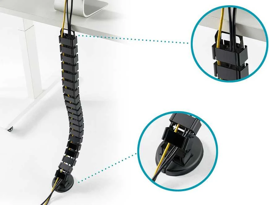 Assmann Electronic DIGITUS Cable Management Stuburo spalva juodas