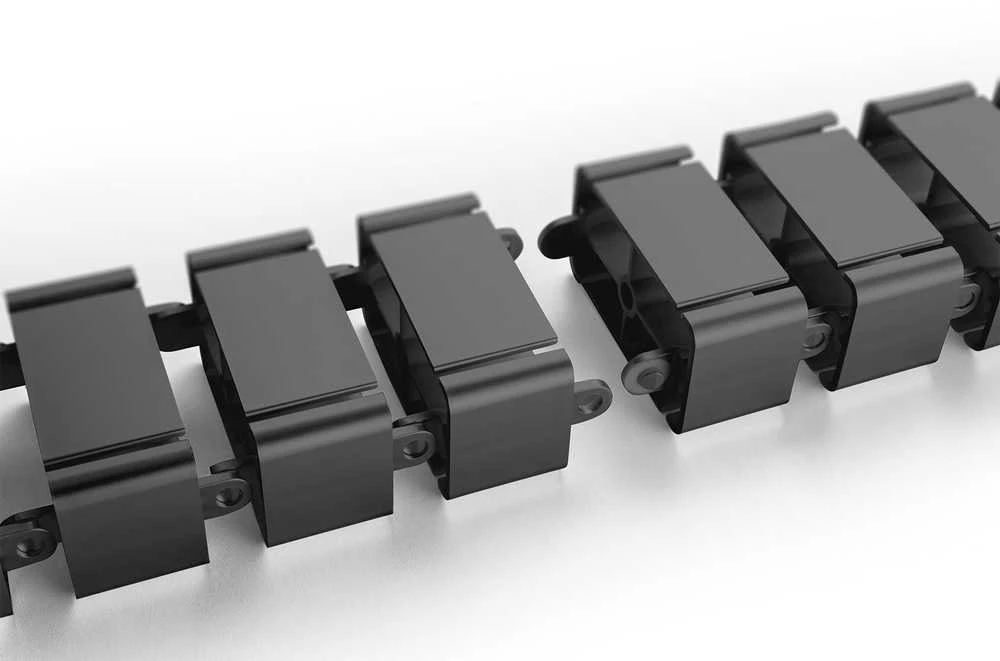 Assmann Electronic DIGITUS Cable Management Stuburo spalva juodas