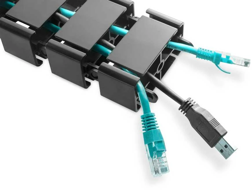 Assmann Electronic DIGITUS Cable Management Stuburo spalva juodas