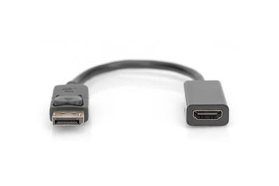 Assmann Electronic „Assmann“ elektroninio DIGITUS adapterio kabelio ekranasPrievadas HDMI M/F 0,15 m AW28