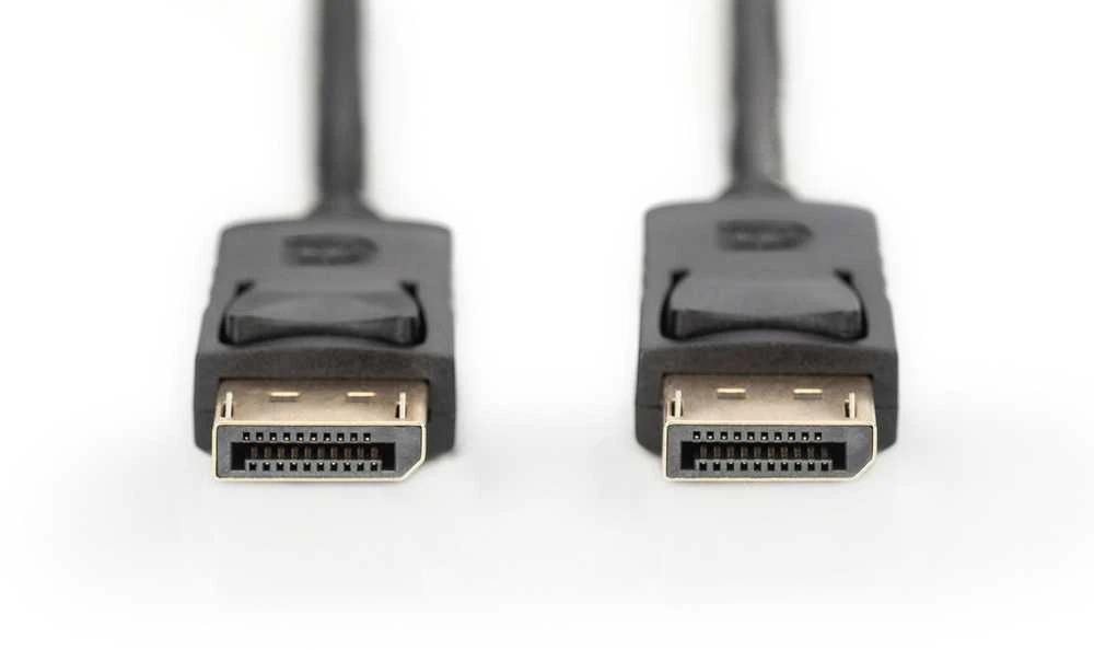 Assmann Electronic ASSMANN laidas Displayport DP/St - DP/St 2m AWG32 2xekranuotas juodas