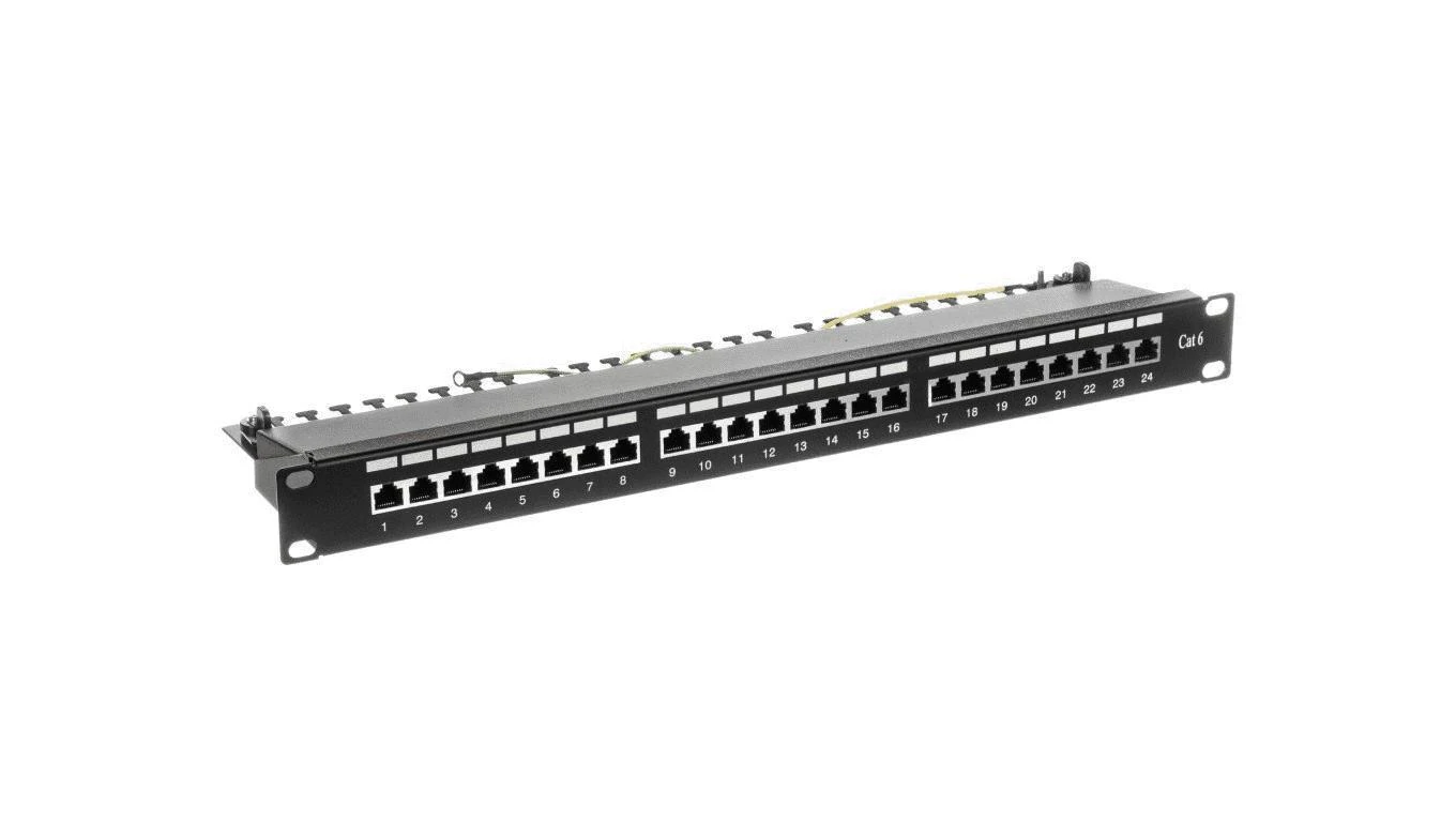 Assmann Electronic DIGITUS DN-91624S-EC DIGITUS 19 CAT6 pataisų skydelis 24 prievadų S-FTP
