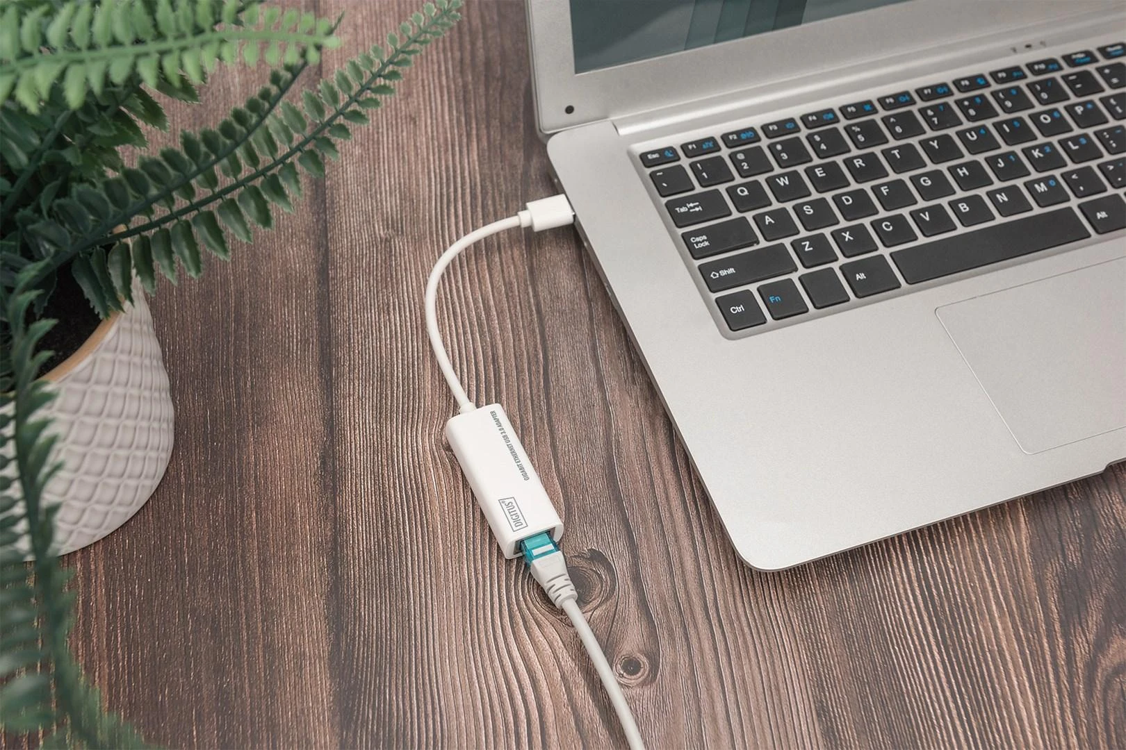 Assmann Electronic DIGITUS USB3.0 į Gigabit Ethernet adapteris RJ45 10/100/1000 Mbps baltas