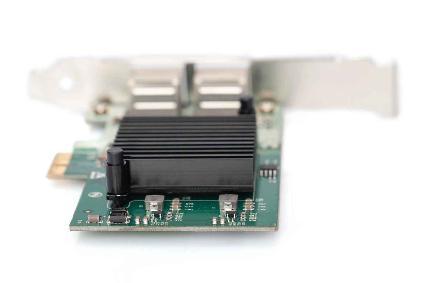 Assmann Electronic DIGITUS DN-10132 Gigabit Ethernet PCI Express kortelė 2 prievadų 32 bitų žemo profilio laikiklis Intel mikroschemų rinkinys