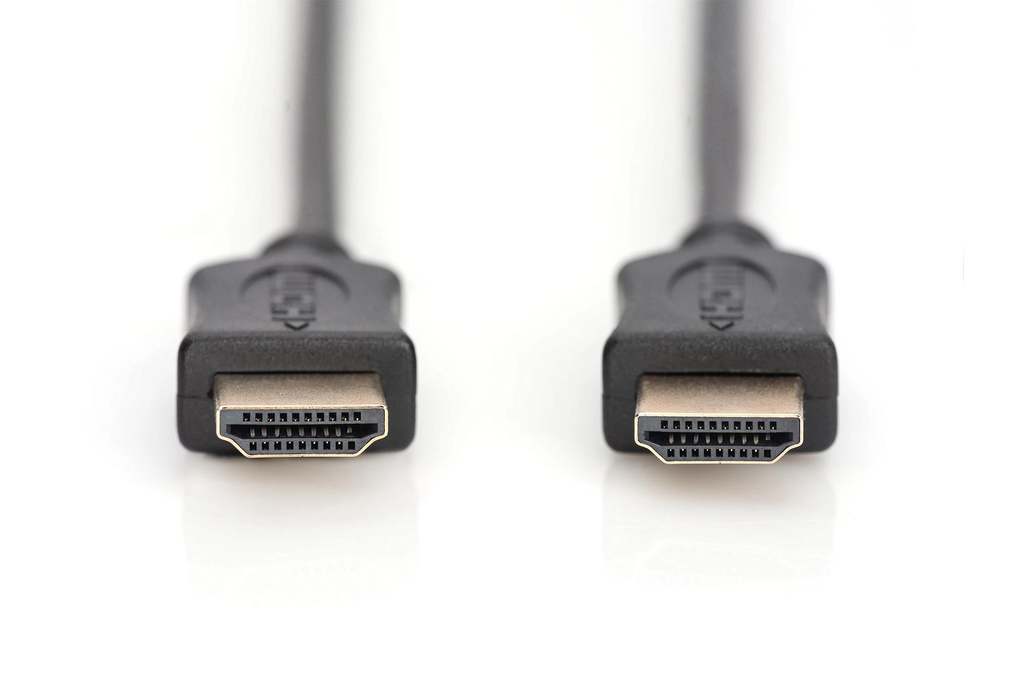 Assmann Electronic ASSMANN HDMI Standartinis A tipo jungiamasis kabelis M/M 3.0m su eternetu Full HD auksinis bl