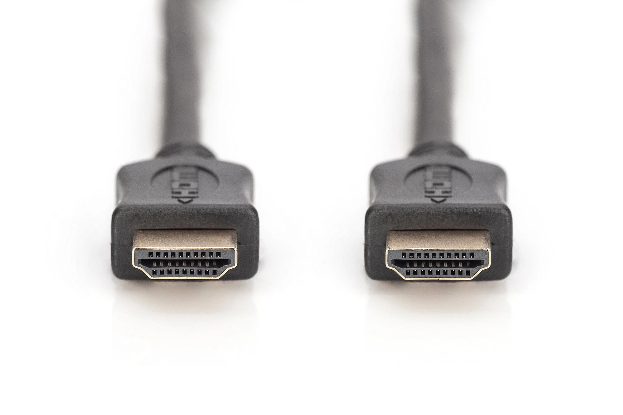 Assmann Electronic DIGITUS HDMI High Speed jungties kabelis tipas A M/M 10.0m su eternetu Full HD 60p auksinis bl