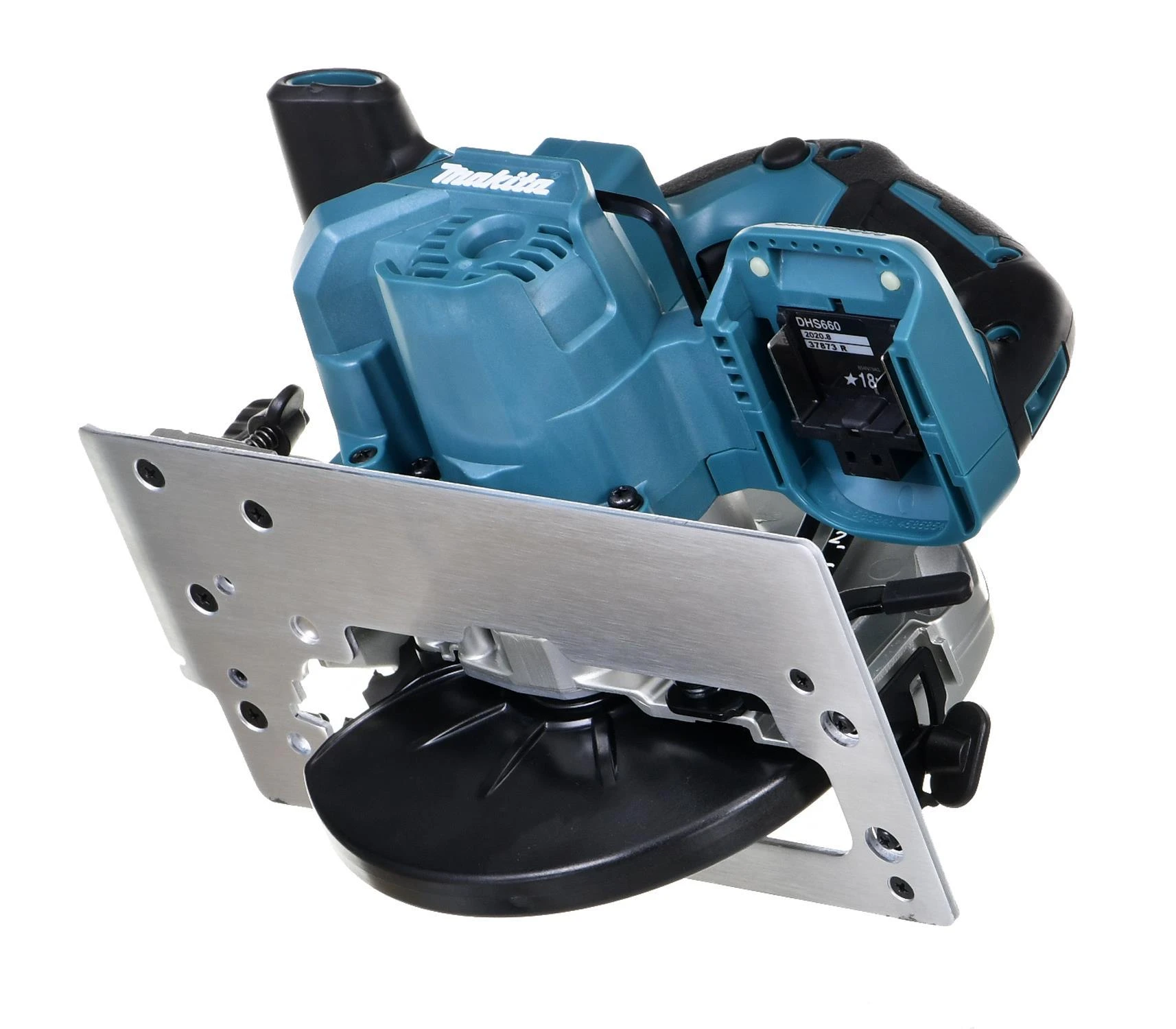 Makita DHS660ZJ pjūklas, apatinis vaizdas