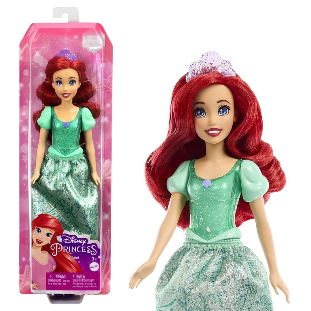 Mattel DISNEY PRINCESS lėlė – Arielė (HLW10)