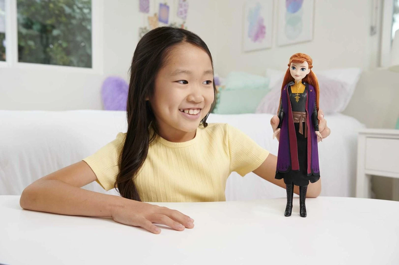 Mattel DISNEY FROZEN lėlė Ana (2 filmo dalies įkvėpta išvaizda) (HLW50)