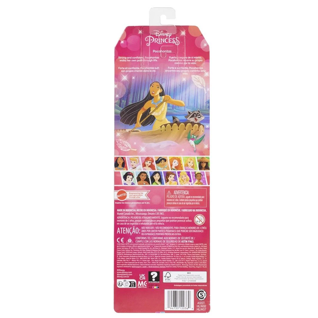 Mattel Lėlė Disney Princess - Pocahontas