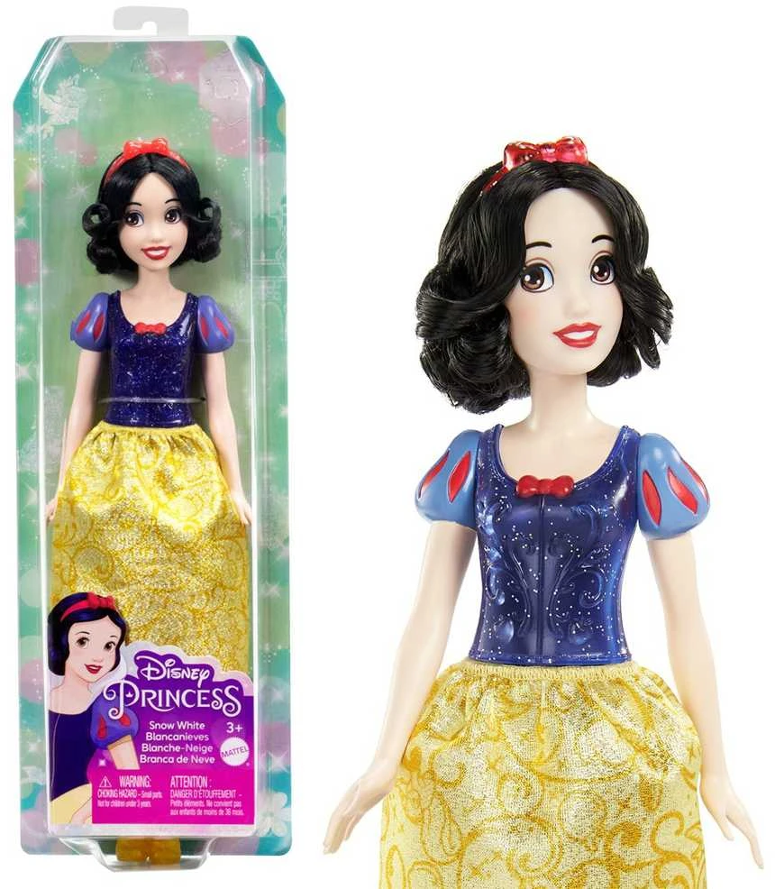Mattel DISNEY PRINCESS lėlė – Snieguolė (HLW08)